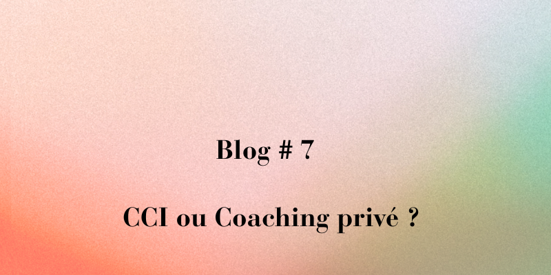 CCI ou Coaching Stratégique : deux forces complémentaires pour réussir sa création d’entreprise