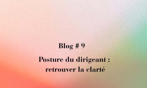 Posture du dirigeant : retrouver la clarté pour mieux décider et piloter