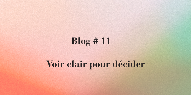 Voir clair pour bien décider